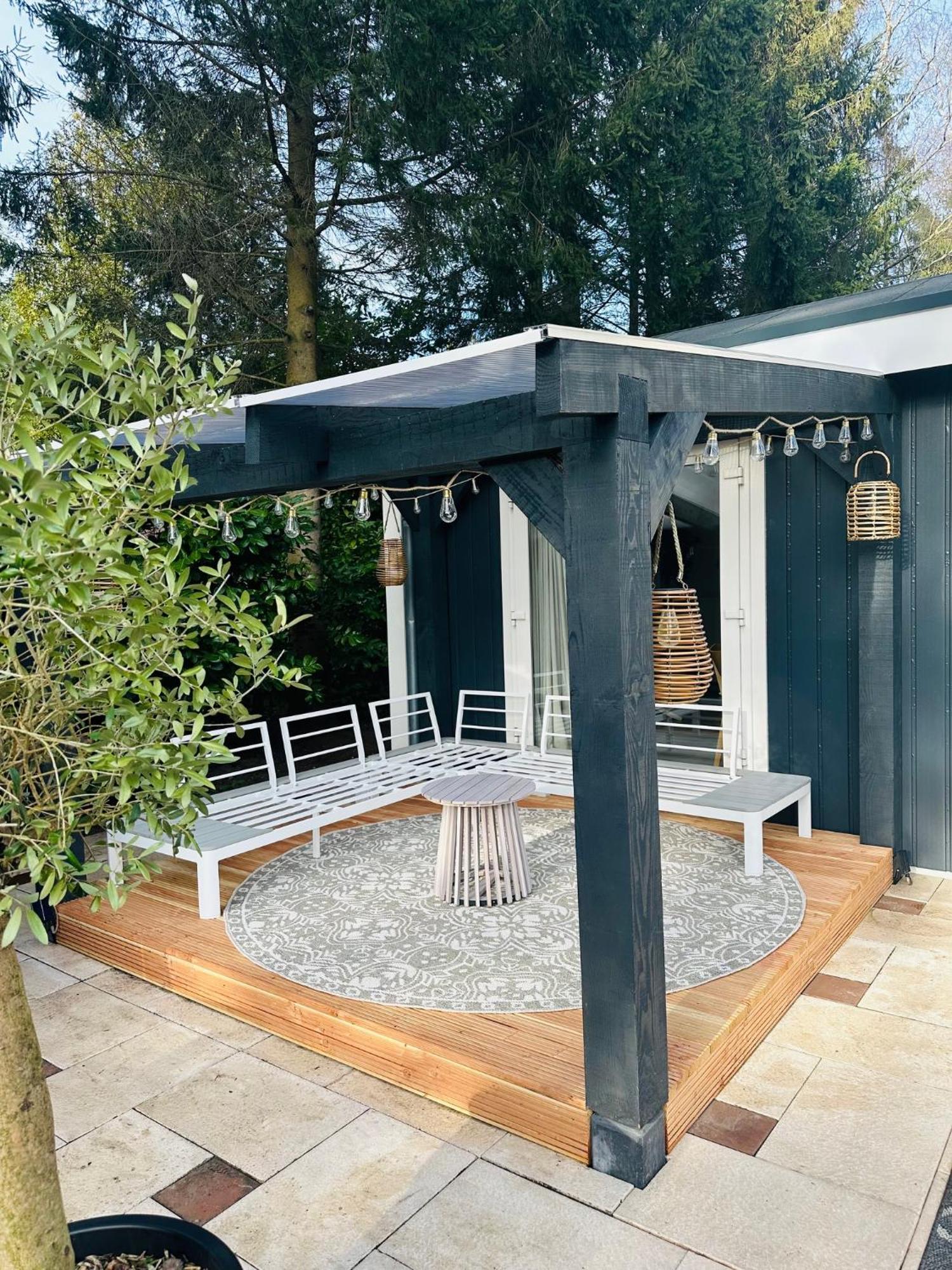 Stayatsas Tiny House Julia In De Bossen Op De Veluwe! エーペ エクステリア 写真